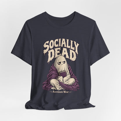 Socially Dead — Halloween Unisex Tee | Ascensum Wear