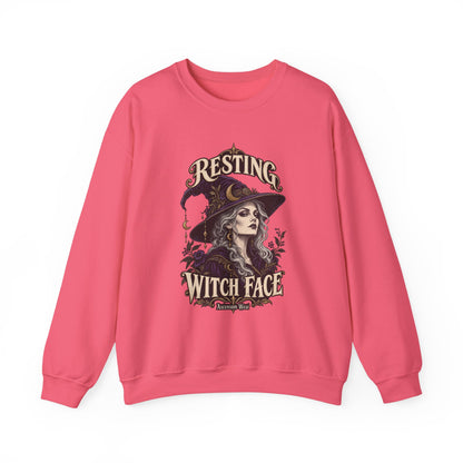 Resting Witch Face — Halloween Unisex Crewneck | Ascensum Wear