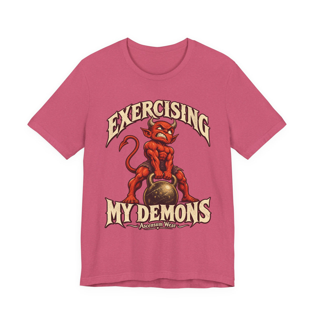 Exercising My Demons — Halloween Unisex Tee | Ascensum Wear