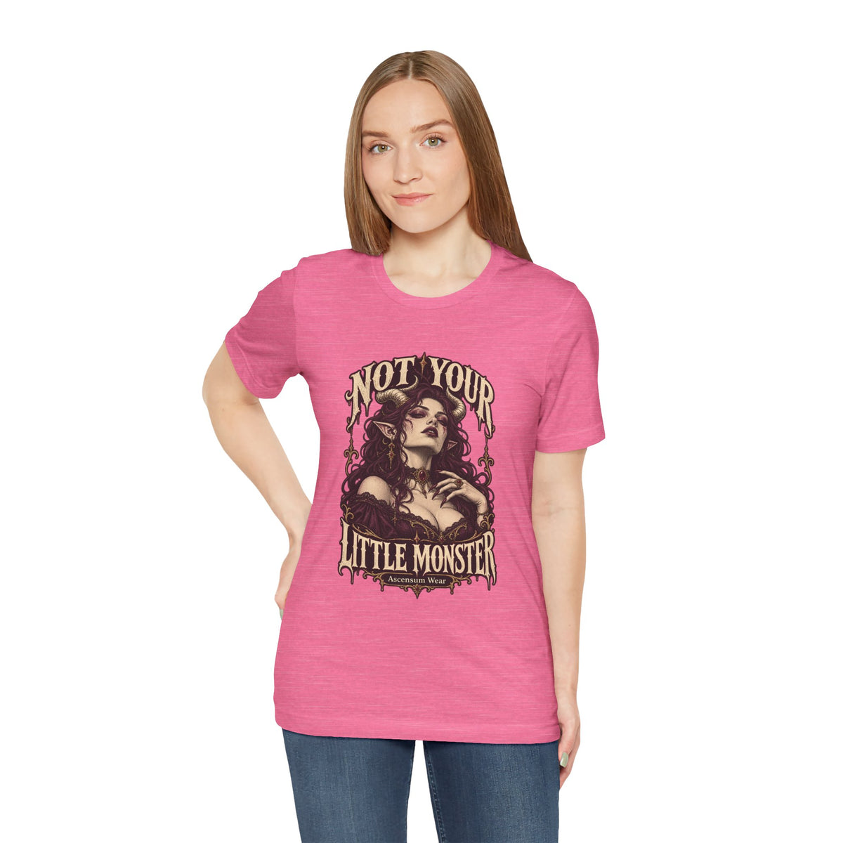 Not Your Little Monster — Halloween Graphic Tee | Ascensum Wear