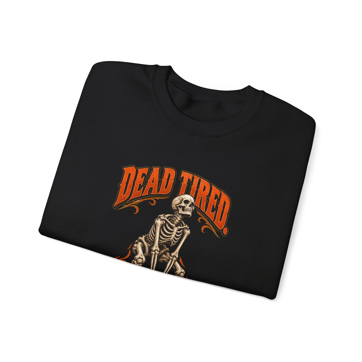Dead Tired Still Lifting — Halloween Fitness Unisex Crewneck | Ascensum Wear