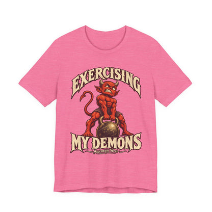 Exercising My Demons — Halloween Unisex Tee | Ascensum Wear