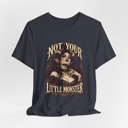 Not Your Little Monster — Halloween Graphic Tee | Ascensum Wear