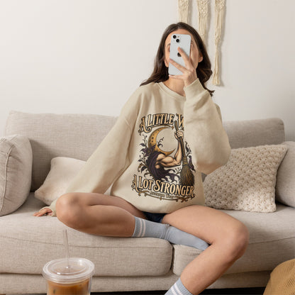 A Little Wicked A Lot Stronger — Halloween Unisex Crewneck Sweatshirt | Ascensum Wear