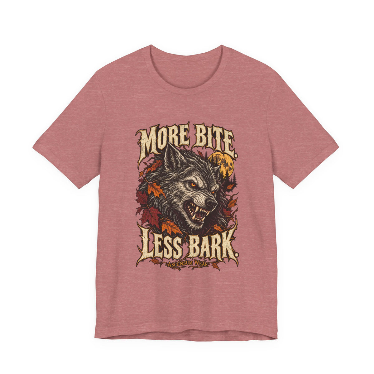 More Bite Less Bark — Halloween Unisex Tee | Ascensum Wear