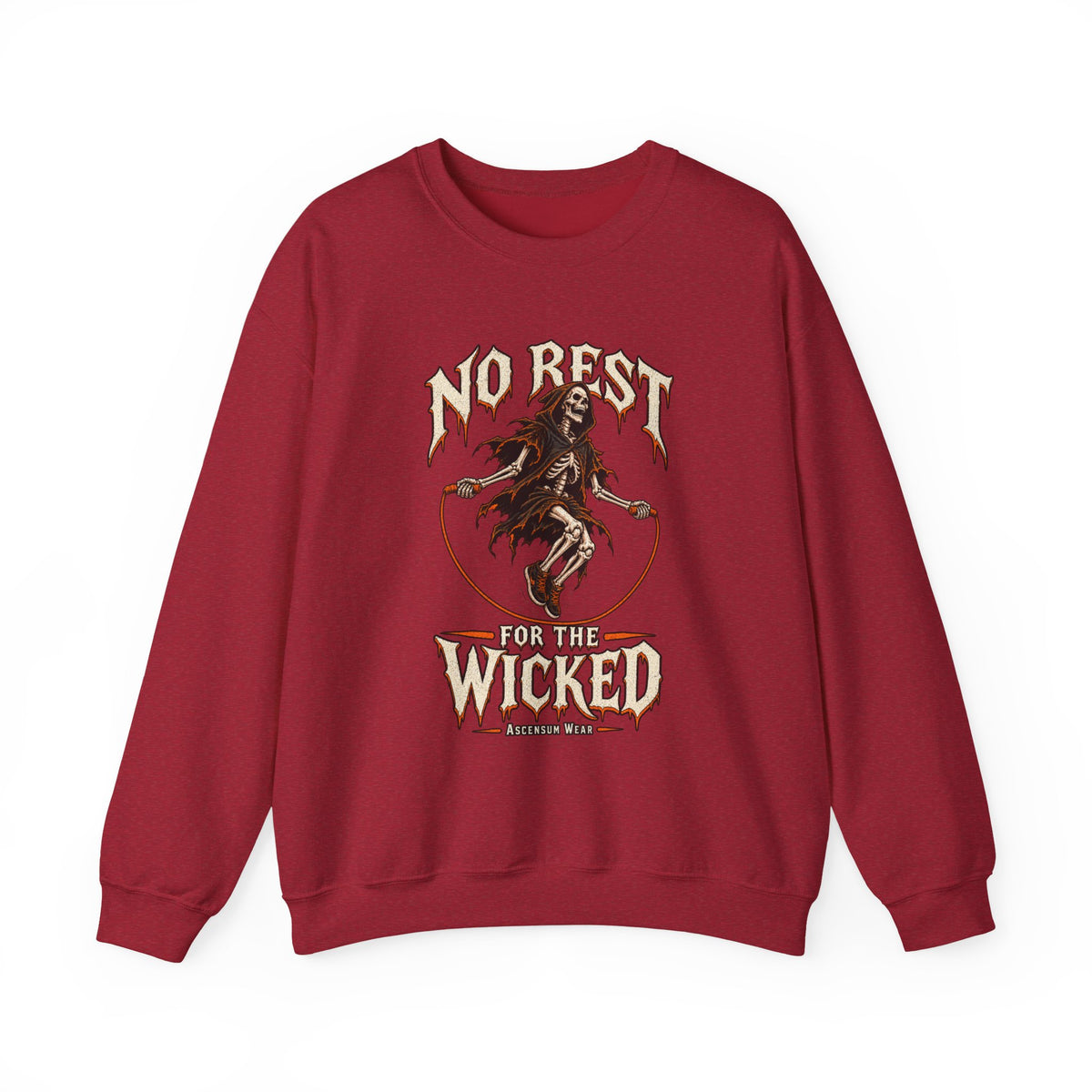 No Rest for the Wicked — Halloween Unisex Crewneck| Ascensum Wear