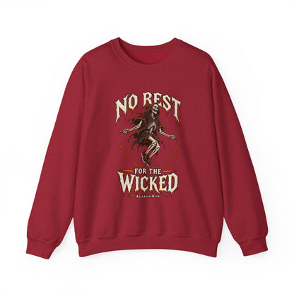 No Rest for the Wicked — Halloween Unisex Crewneck| Ascensum Wear