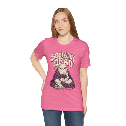 Socially Dead — Halloween Unisex Tee | Ascensum Wear