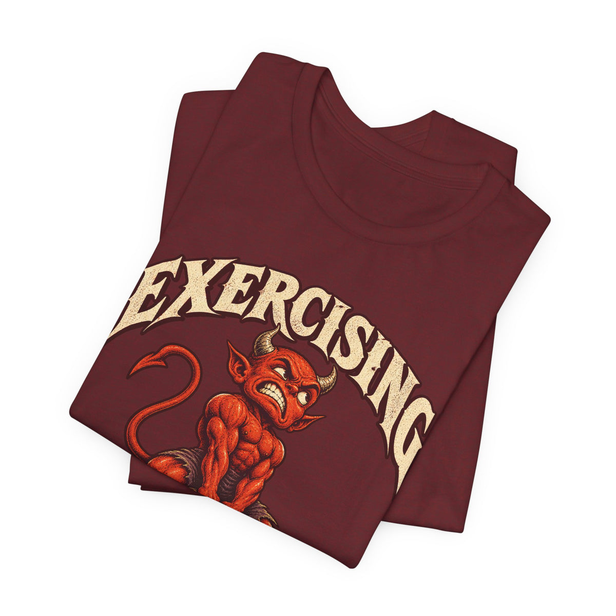 Exercising My Demons — Halloween Unisex Tee | Ascensum Wear