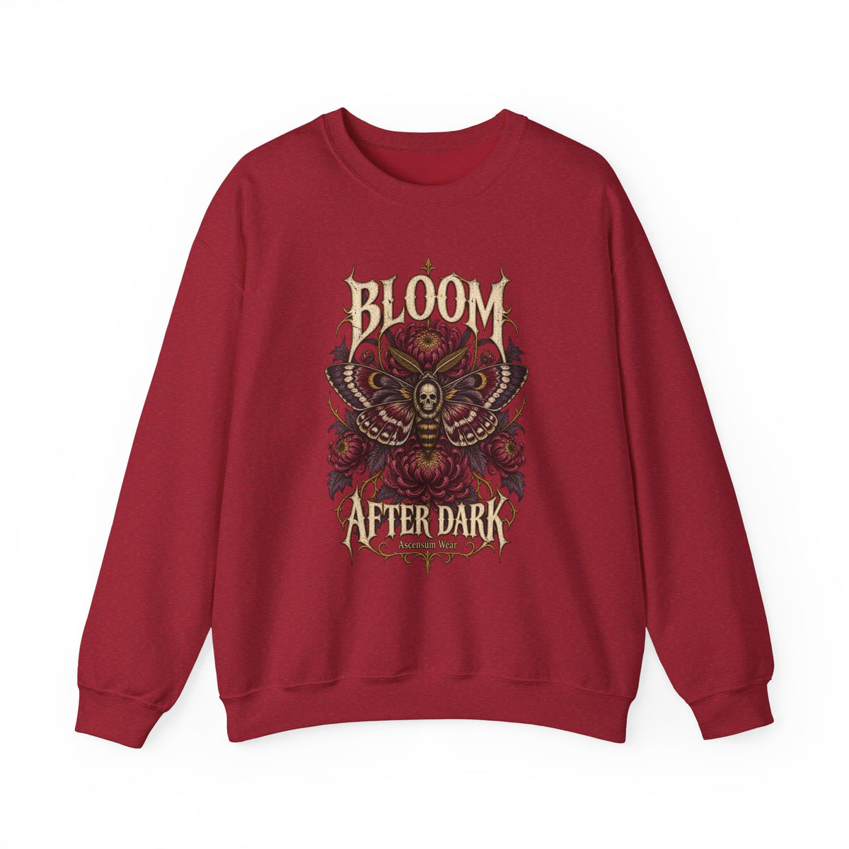 Bloom After Dark — Halloween Unisex Crewneck | Ascensum Wear