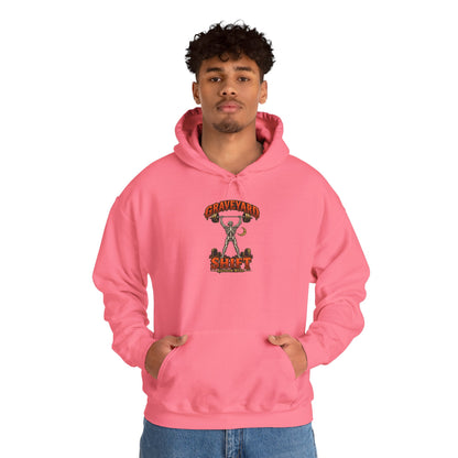 Graveyard Shift — Skeleton Weightlifter Front Print Hoodie | Ascensum Wear
