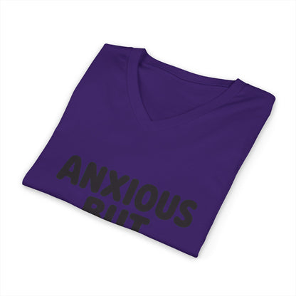 Anxious But Making It Work | Women's Empowerment V Neck