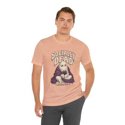 Socially Dead — Halloween Unisex Tee | Ascensum Wear