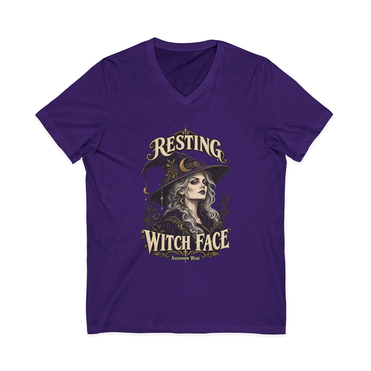 Resting Witch Face — Halloween Unisex Tee | Ascensum Wear