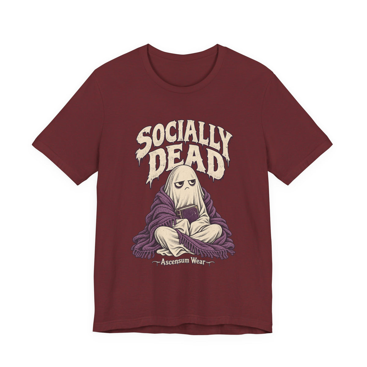 Socially Dead — Halloween Unisex Tee | Ascensum Wear