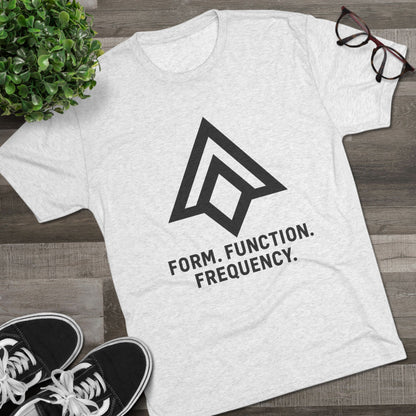 Form. Function. Frequency.  Logo Signature Alignment Tee