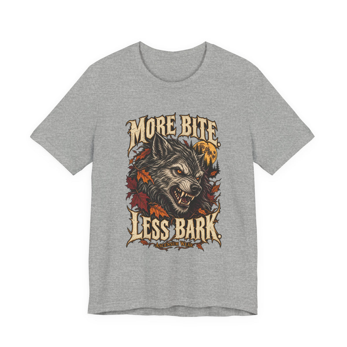 More Bite Less Bark — Halloween Unisex Tee | Ascensum Wear