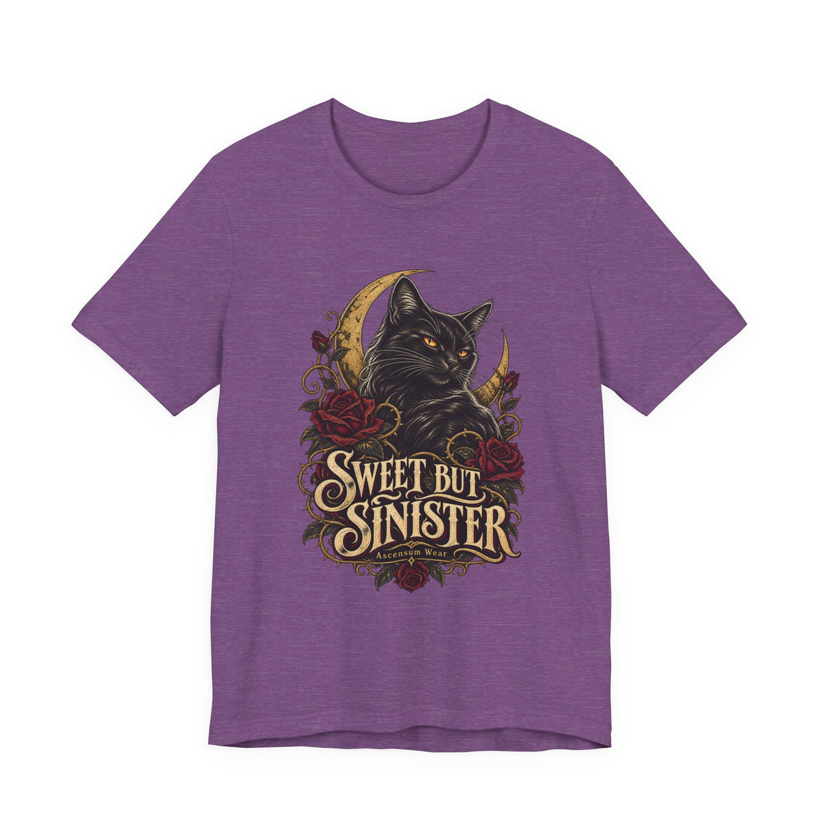 Sweet But Sinister — Black Cat Halloween Tee | Ascensum Wear