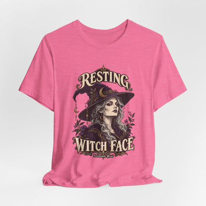 Resting Witch Face — Halloween Unisex Tee | Ascensum Wear