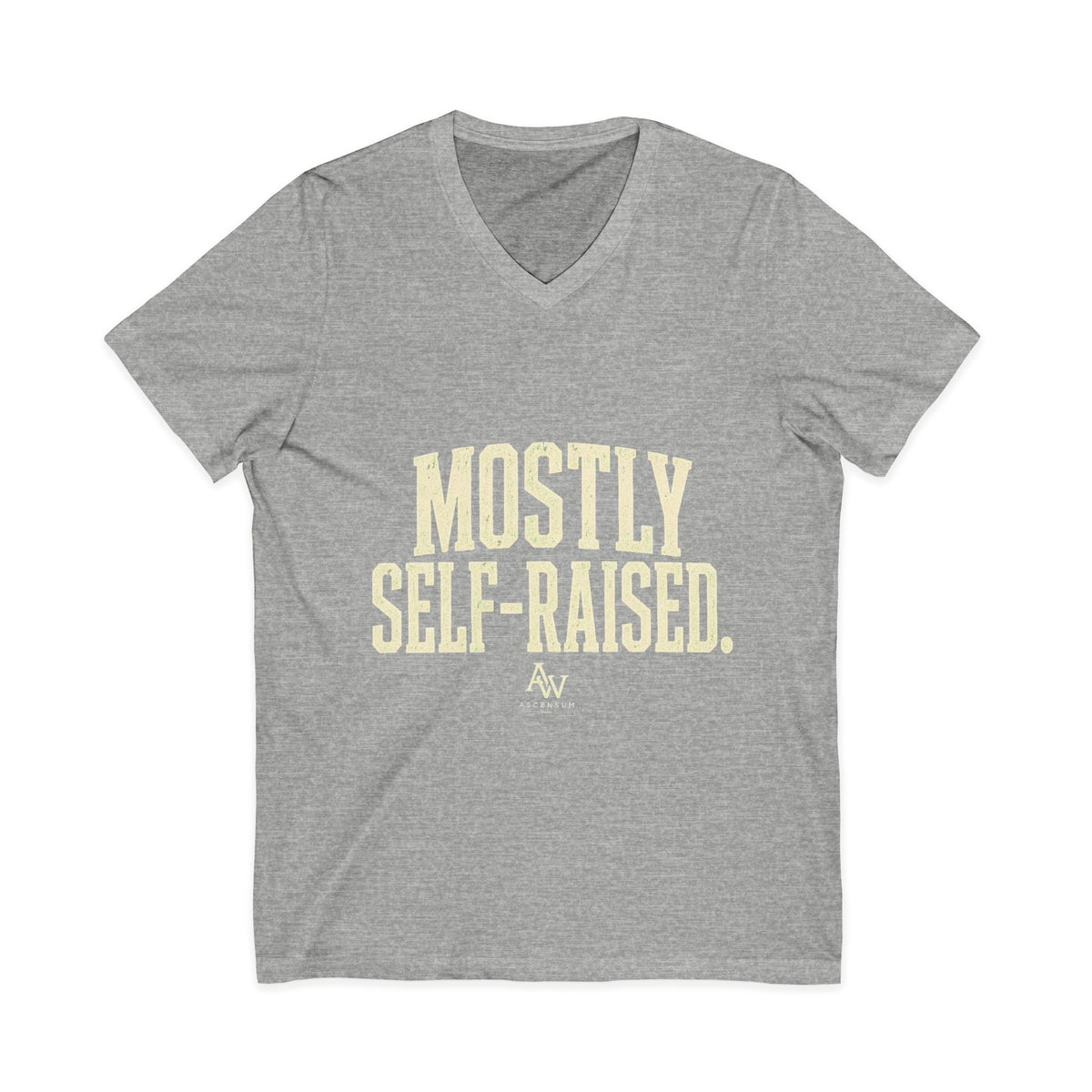 Mostly Self-Raised | Women's Empowerment V-Neck Tee