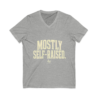 Mostly Self-Raised | Women's Empowerment V-Neck Tee