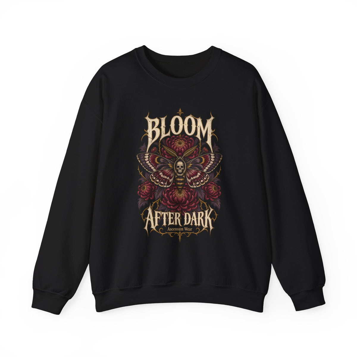 Bloom After Dark — Halloween Unisex Crewneck | Ascensum Wear