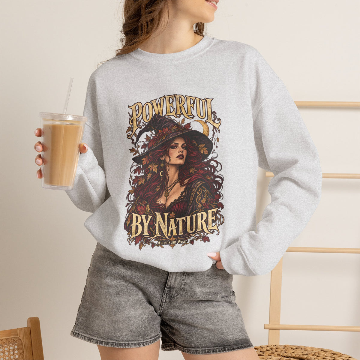 Powered By Nature — Halloween Unisex Crewneck | Ascensum Wear