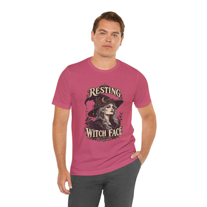 Resting Witch Face — Halloween Unisex Tee | Ascensum Wear