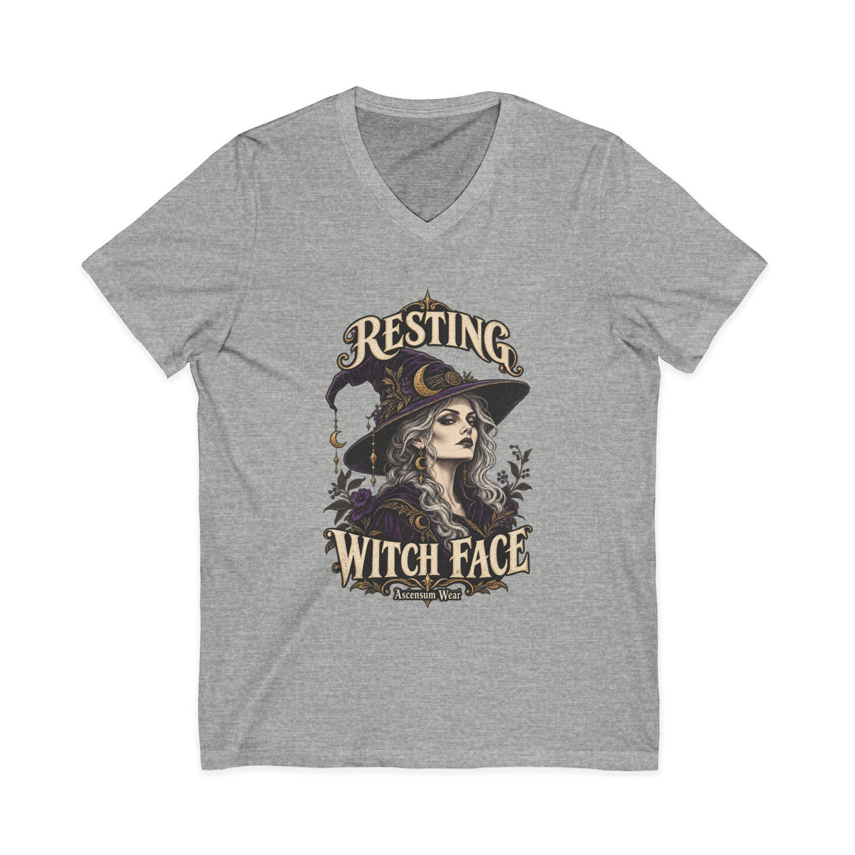 Resting Witch Face — Halloween Unisex Tee | Ascensum Wear