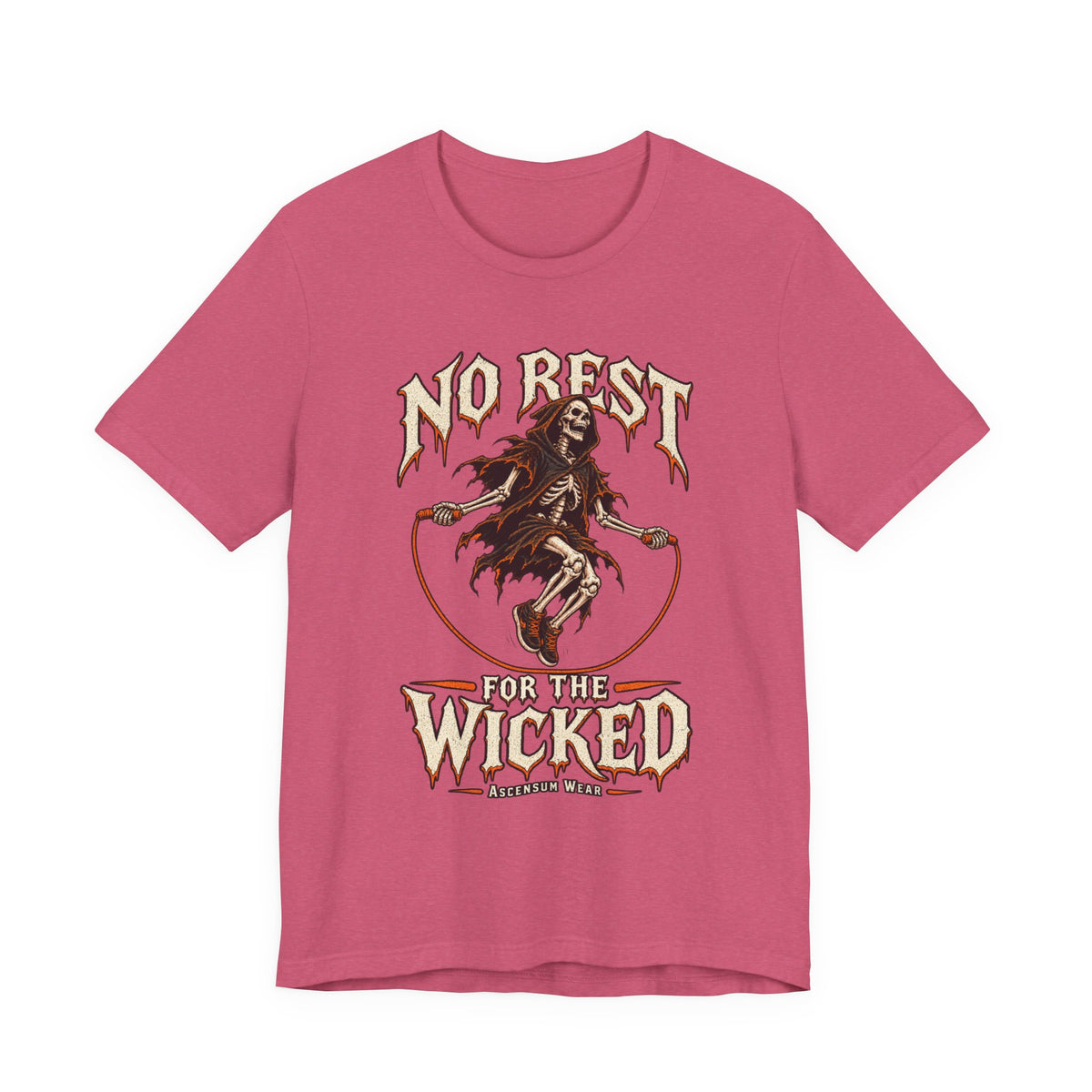No Rest for the Wicked — Halloween Unisex Tee | Ascensum Wear