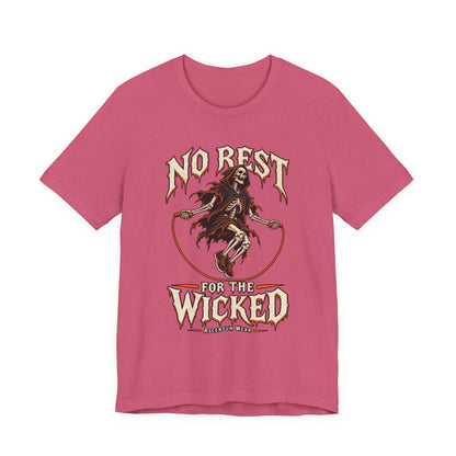 No Rest for the Wicked — Halloween Unisex Tee | Ascensum Wear