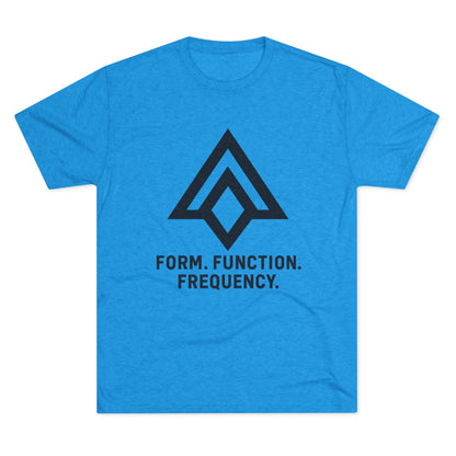 Form. Function. Frequency.  Logo Signature Alignment Tee