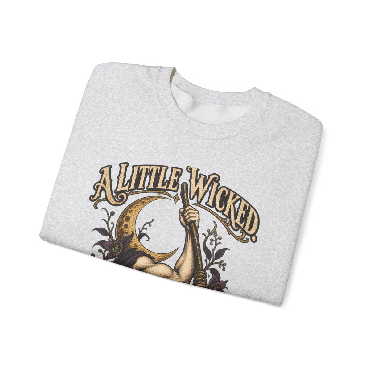 A Little Wicked A Lot Stronger — Halloween Unisex Crewneck Sweatshirt | Ascensum Wear