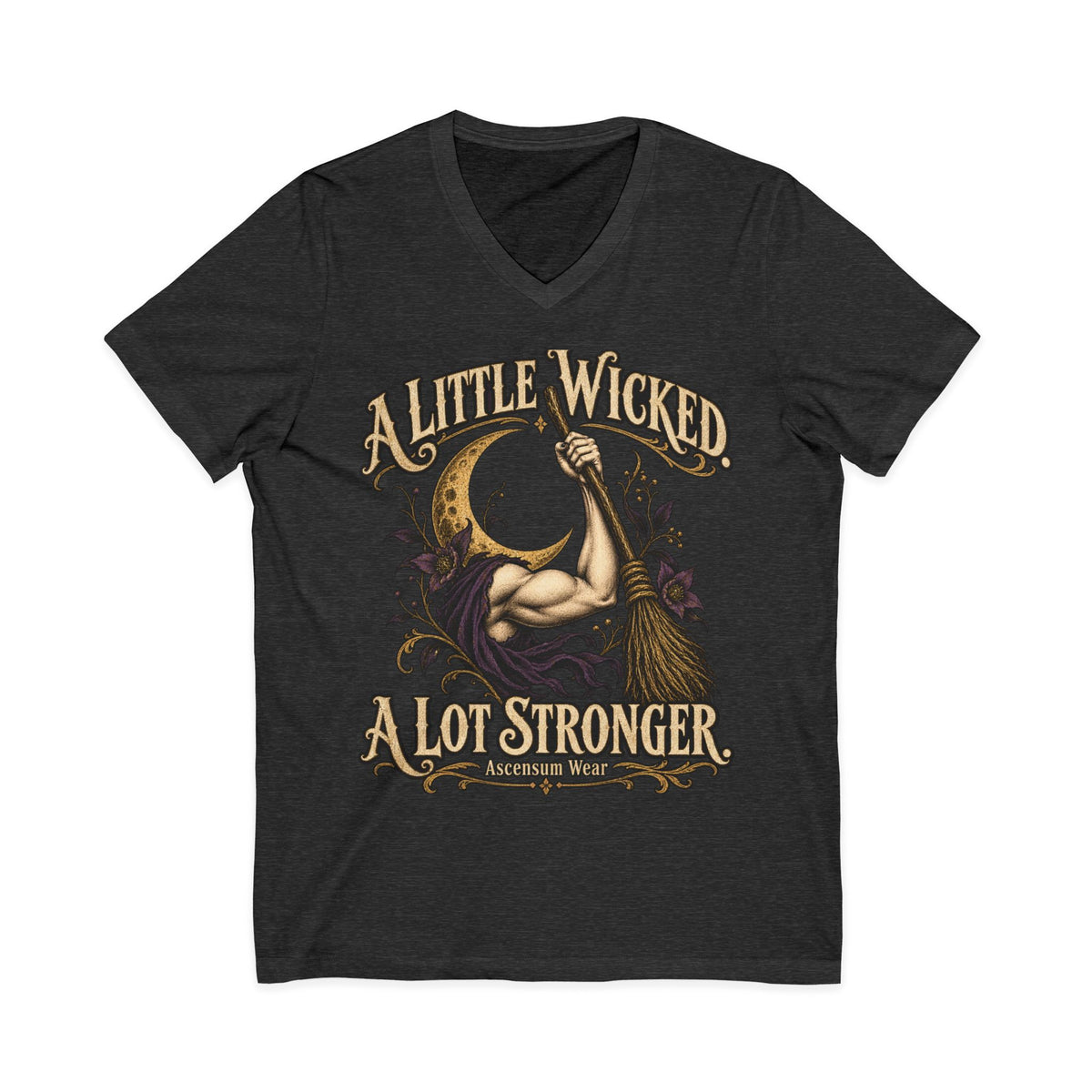 A Little Wicked A Lot Stronger — Halloween Unisex Tee | Ascensum Wear