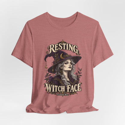 Resting Witch Face — Halloween Unisex Tee | Ascensum Wear