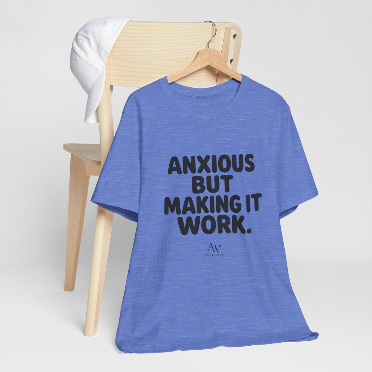 Anxious But Making It Work — Women's Empowerment Tee | Ascensum