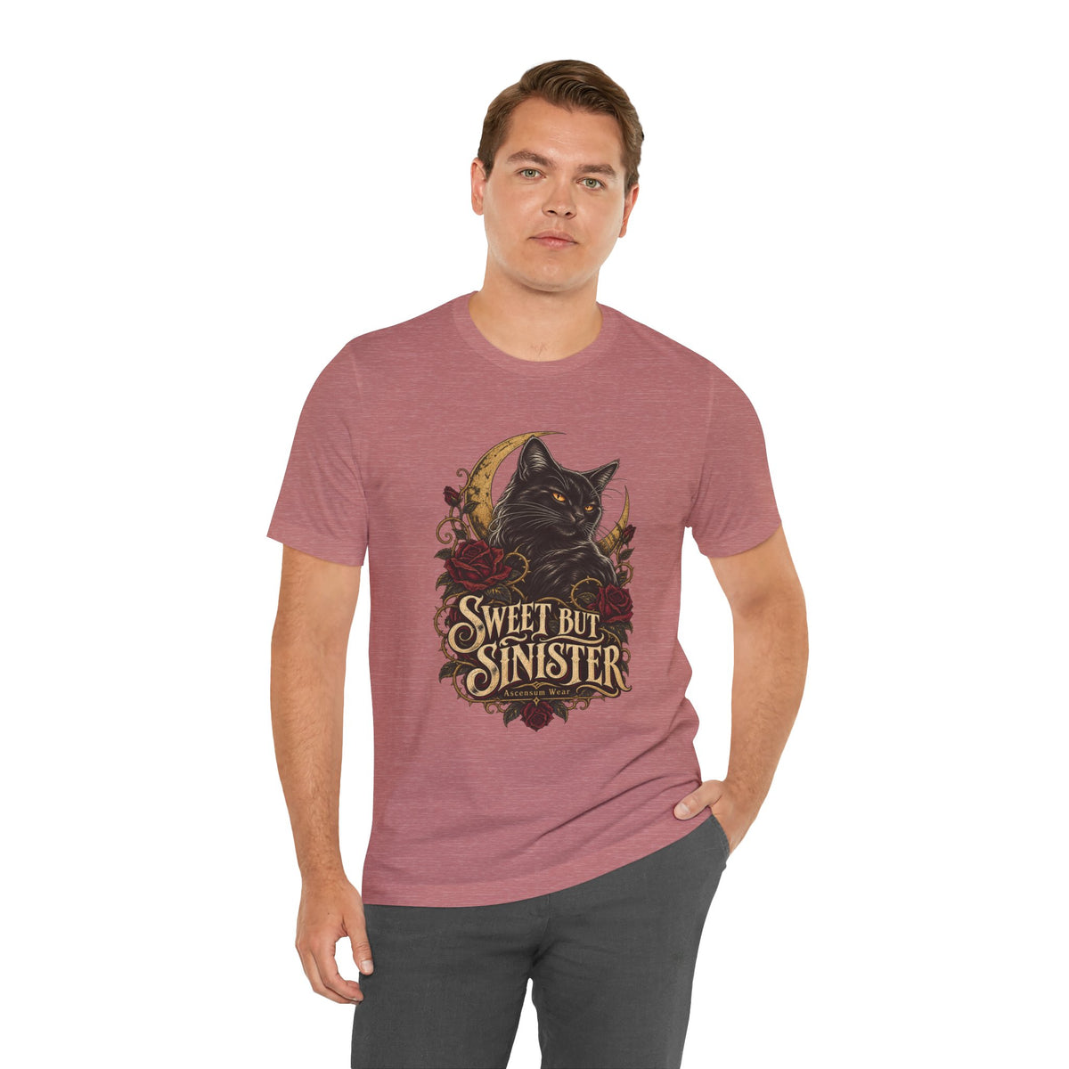 Sweet But Sinister — Black Cat Halloween Tee | Ascensum Wear