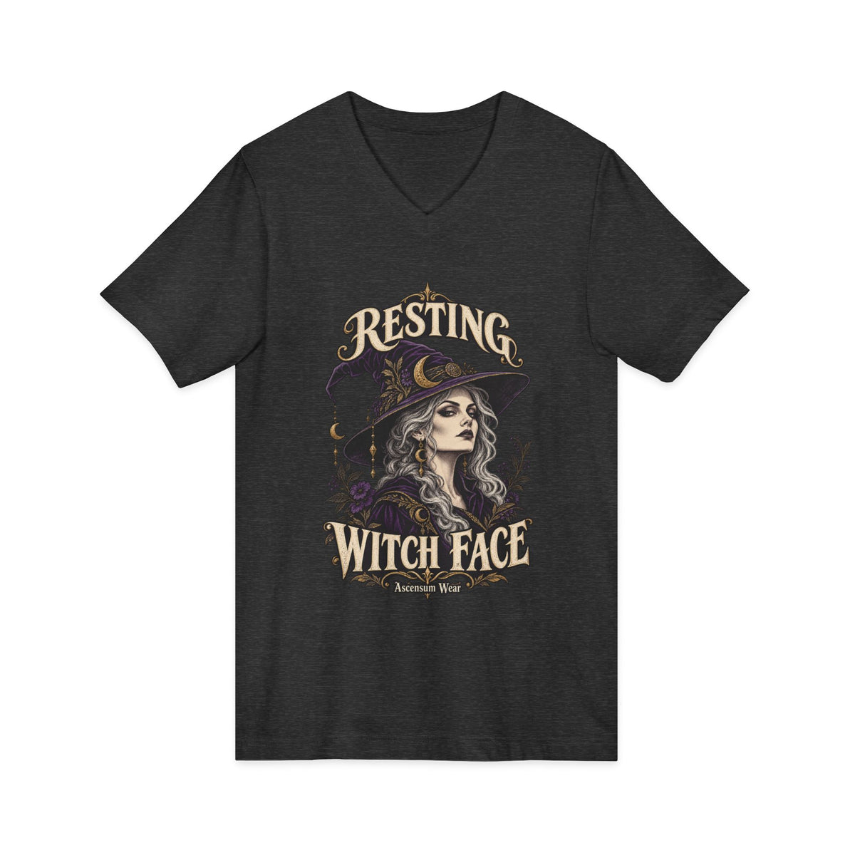 Resting Witch Face — Halloween Unisex Tee | Ascensum Wear