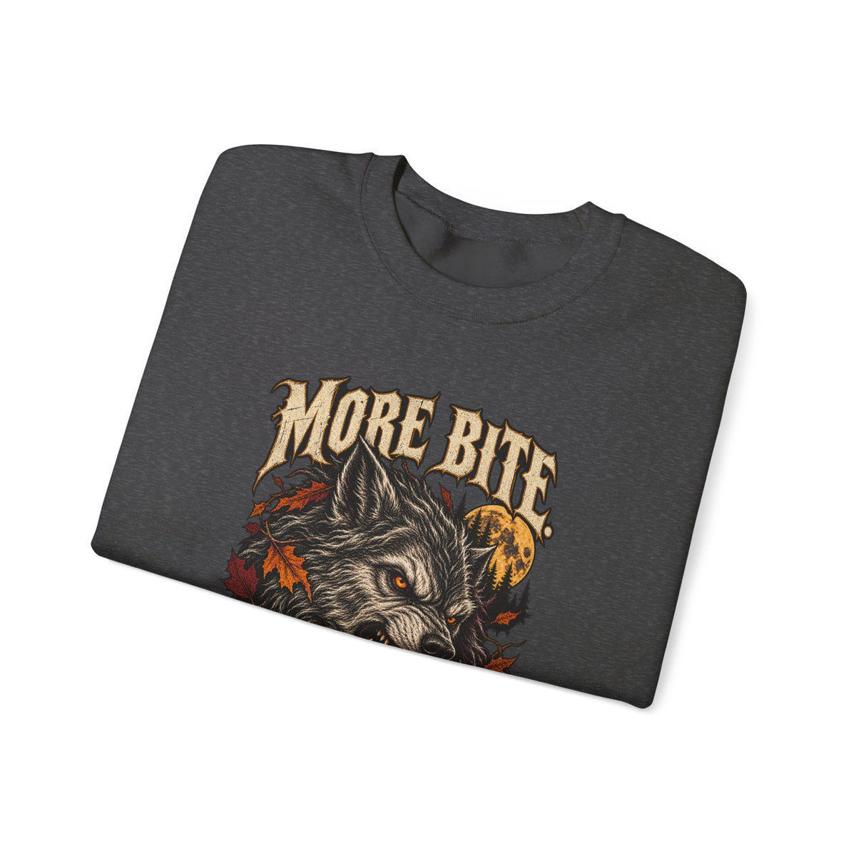 More Bite Less Bark — Halloween Unisex Crewneck | Ascensum Wear