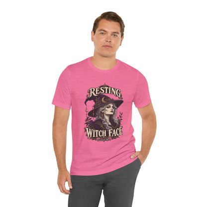 Resting Witch Face — Halloween Unisex Tee | Ascensum Wear
