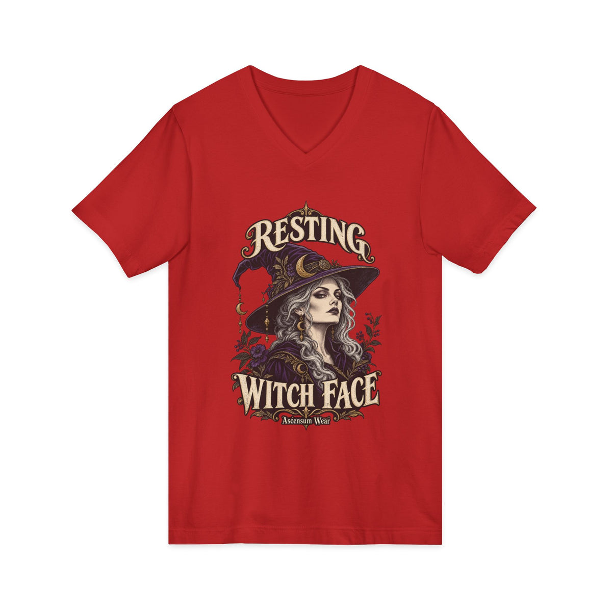 Resting Witch Face — Halloween Unisex Tee | Ascensum Wear