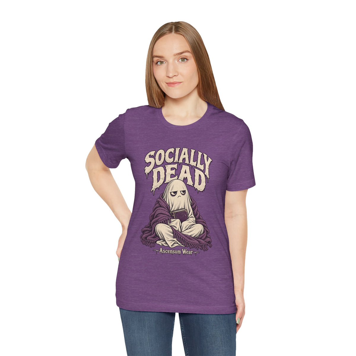 Socially Dead — Halloween Unisex Tee | Ascensum Wear