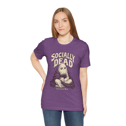 Socially Dead — Halloween Unisex Tee | Ascensum Wear