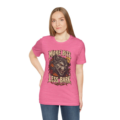 More Bite Less Bark — Halloween Unisex Tee | Ascensum Wear