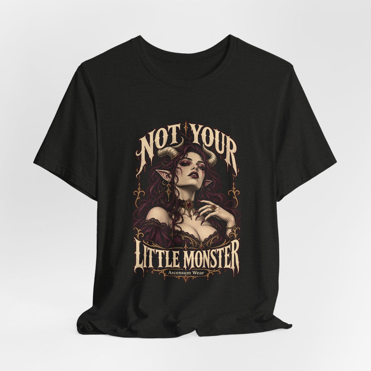 Not Your Little Monster — Halloween Graphic Tee | Ascensum Wear