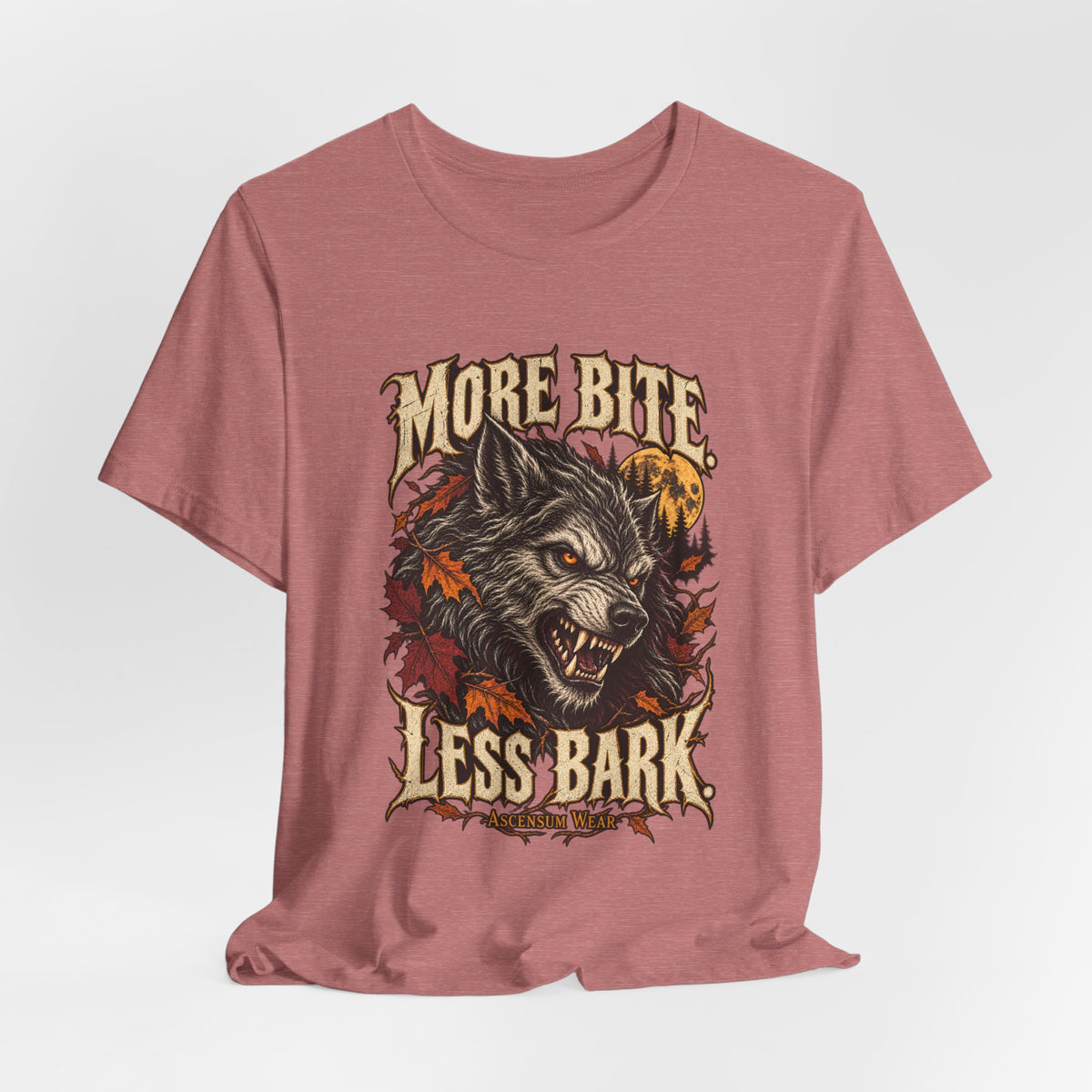 More Bite Less Bark — Halloween Unisex Tee | Ascensum Wear