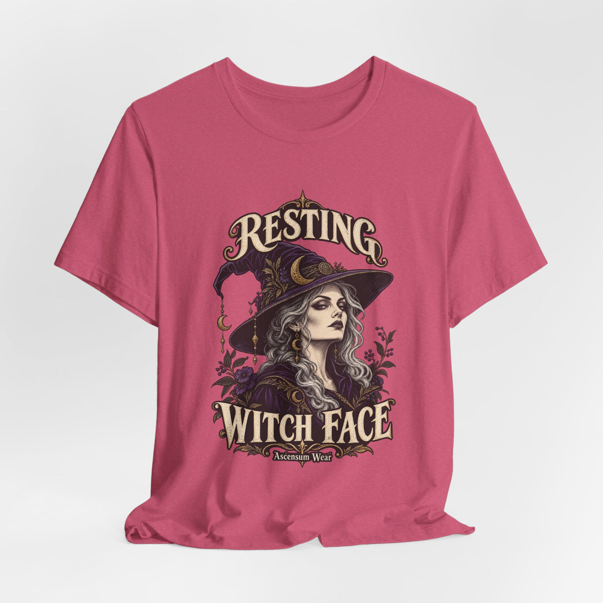 Resting Witch Face — Halloween Unisex Tee | Ascensum Wear