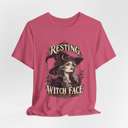 Resting Witch Face — Halloween Unisex Tee | Ascensum Wear