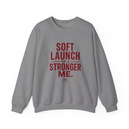 Soft Launch of a Stronger Me — Women's Empowerment Crewneck | Ascensum Wear