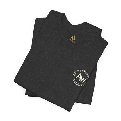 Jörmungandr — Norse Serpent Ring Back Print T-Shirt | Ascensum Wear